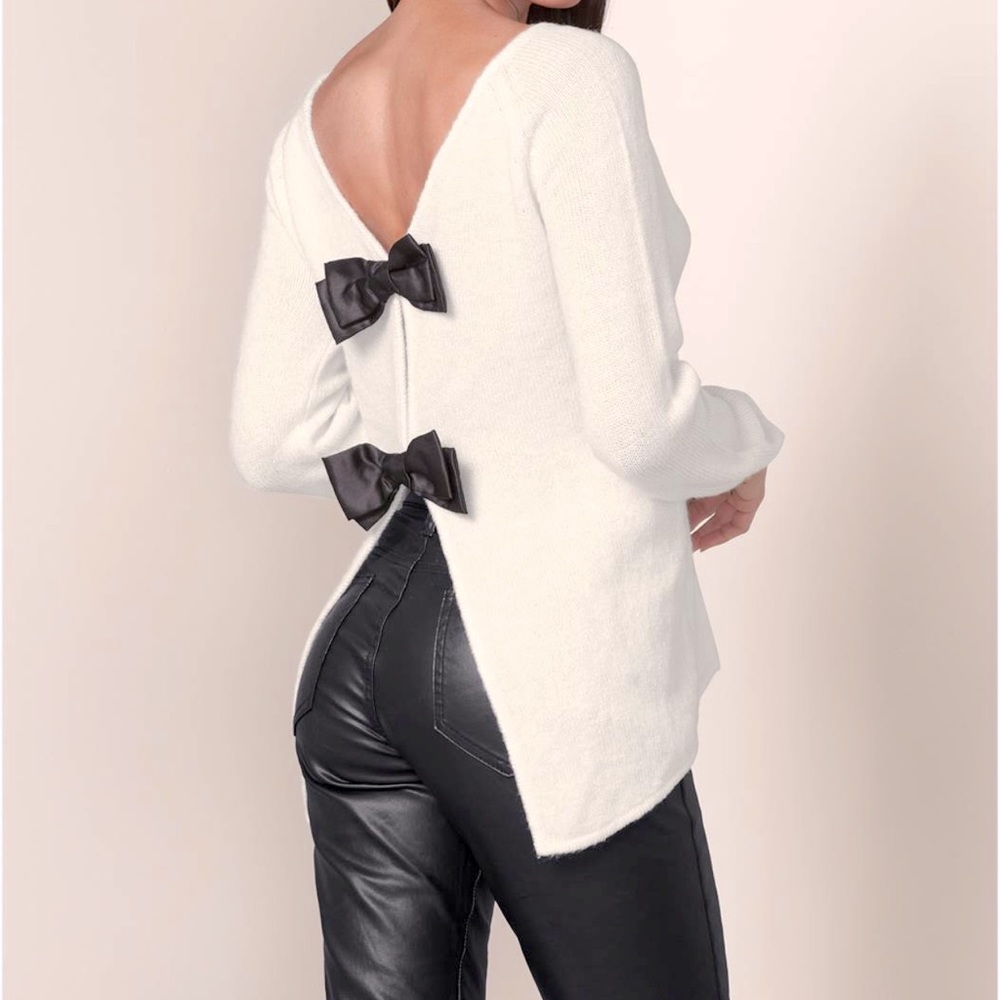 Bow Detail Sweater